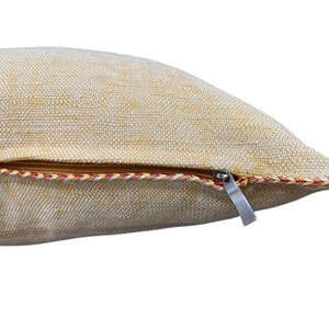 Funda de Almohada Cuadrada de Lujo Hecha a Mano Estilo Berber Marroquí Personalizable 100% Algodón Ecológico con Patrón Abstracto para Sofá y Hogar - Product Image 3