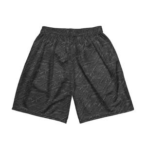 Alta calidad-Cintura media OEM High Street Style 2025 Diseño personalizado Pantalones cortos deportivos de malla de gimnasio de verano para hombres - Product Image 4