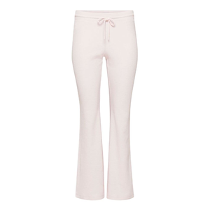 Pantalones de chándal acampanados de algodón 100% personalizados nuevos transpirables para mujer, pantalones acampanados de sudor de alta calidad - Product Image 1