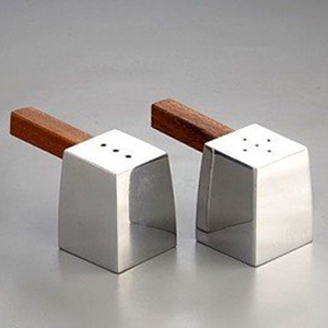 Juego de soporte para Salero y pimentero de lata de Metal de granja, Lindo juego de sal y pimienta con Caddy para restaurantes, decoración de granja - Product Image 6