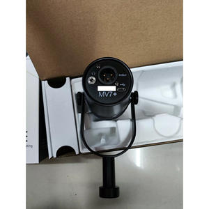 Microphone dynamique hybride <span class=keywords><strong>MV7</strong></span>+ XLR/USB avec commandes tactiles, compatibilité DSP et application, construction métallique légère pour podcasting - Product Image 6