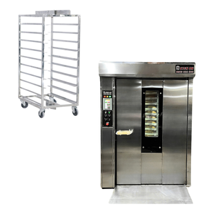 Kien Made Vietnam Four rotatif 32 plateaux 1400Kg Altuntop Chariot électrique Diesel pour la cuisson Nouveau composant de moteur de base de condition - Product Image 1