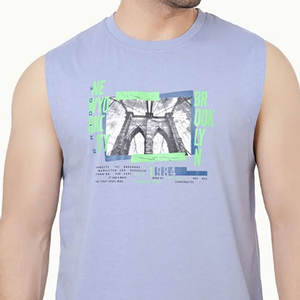 Coton Gym vêtements hommes entraînement sans manches chemise musculation débardeur Fitness vêtements de sport hommes gilets Muscle Singlets débardeur - Product Image 6