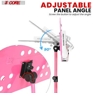 Soporte de Música de 5 Niveles Ajustable, Soporte de Escritorio para Libros, Portátil, Metálico, Plegable - Product Image 4