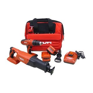 ชุดเครื่องมือไร้สาย 18 โวลต์ ประกอบด้วยสว่านกระแทกแบบไม่ใช้กุญแจ และเลื่อยจิ๊กซอว์ บรรจุในกระเป๋าแบบนุ่ม - Product Image 6