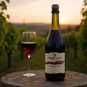 Vino Tinto Espumoso Italiano <span class=keywords><strong>Dulce</strong></span> Terre Forti <span class=keywords><strong>Lambrusco</strong></span> Amabile IGT Magnum 1500ml, 6 Botellas por Caja - Product Image 3