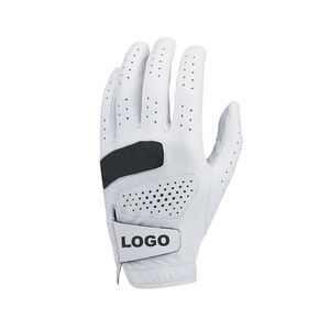 Guantes de Golf de Piel de Oveja Genuina al por Mayor, de Alta Calidad, con Logotipo Personalizado, Transpirables, Ligeros, Impermeables y con Protección UV para Hombres - Product Image 6