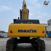 Excavatrice sur chenilles Komatsu PC400, 40 tonnes, grande pelle hydraulique lourde, moteur SAA6D125E5, d'occasion, japonaise, pour l'exploitation minière et les carrières