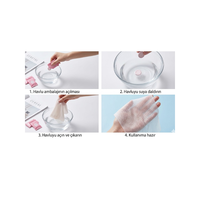 Lingettes démaquillantes Mucit Home 20 capsules compressées non parfumées à motif personnalisé – Lingettes de voyage portables en tissu non tissé