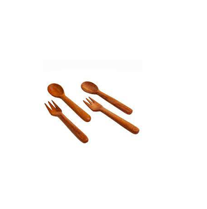 Nouveau design Gadget de cuisine manche en bois ensemble de couverts de bonne qualité couverts fourchette cuillères salade serveur cuillère à vendre - Product Image 4