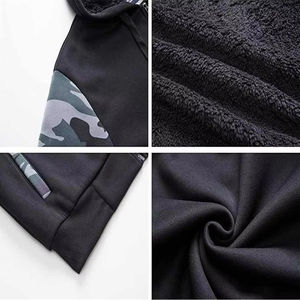 Sudaderas con Capucha de Camuflaje Personalizadas de Última Moda, Sudaderas con Capucha Cálidas de Invierno, Personaliza Tu Diseño con Logotipo, Ropa Casual para Adultos - Product Image 6