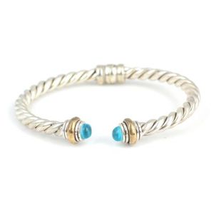 925 Silver Aquamarine Stone Bow Burgundy Necklace and <b>Mens</b> Bracelet <b>Mens</b> Crystal Bracelets & <b>Bangles</b> - Product Image 2