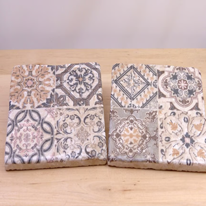 Dessous de verre raffinés en marbre fabriqués à partir de pierres de marbre de source éthique, polis et scellés maintenant disponibles pour les commandes en gros en vrac - Product Image 2