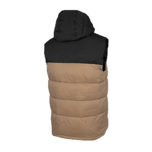 Nouveau design, mode, hiver, logo personnalisé, gilet gonflant à col montant, gilet en coton pour hommes, vestes gonflées sans manches - Product Image 2