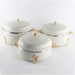 Nuevo Juego de 3 Piezas de Acero Inoxidable de Lujo Moderno, Color Personalizado, Ecológico, Apto para Lavavajillas, Servidor de Comida Caliente de Excelente Calidad - Product Image 2