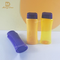 Botol Plastik PET 400ml untuk Shower Gel, Lotion, Sampo, Masker Wajah, Tutup Flip Top, Warna Kustom, Sablon Sutra, Perawatan Kulit Tingkat Tinggi