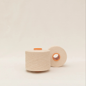 100% hữu cơ bông GOTS chứng nhận Carded sợi mở hệ thống kết thúc nguyên mẫu NE 4/1 cho dệt - Product Image 1