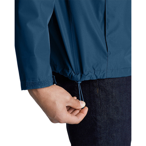 Chaqueta cortavientos ligera hecha a medida para exteriores, resistente al viento e impermeable con cuello levantado y cierre de cremallera - Product Image 5