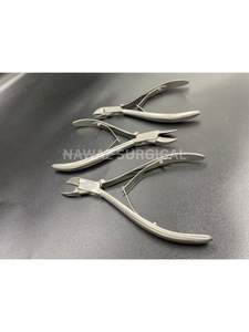 Professional Stainless Steel <b>Nail</b> Nipper Curved Reusable <b>Nail</b> Cutter Salon & Medical Use - Product Image 4