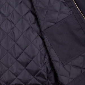 Suministro de fábrica Twill Custom Worker Eisenhower Mechanic Mens Softshell Jacket Stand Collar Front Logo Secado rápido Transpirable Invierno - Product Image 6