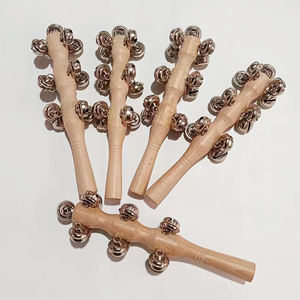 Wholesale Pure Decoration Custom Logo Brass <b>Hand</b> <b>Bells</b> Christmas <b>Bell</b> Style Sounds Loud Christmas <b>Bells</b> - Product Image 2