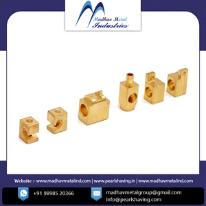 Connecteur d'estampage de métal de précision OEM Pièces électriques en laiton durables au prix de gros en vrac - Product Image 6