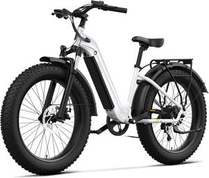 Vélo de montagne électrique 1500W, batterie amovible 48V 15Ah, pneus larges de 26 pouces, 32 MPH, 50 miles, 7 vitesses, amortisseur, Zhejiang - Product Image 3