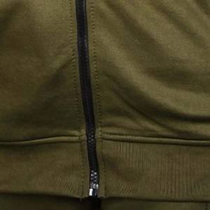 Survêtements d'hiver respirants pour hommes, ensembles de jogging unis personnalisés fabriqués au Pakistan, manches longues, 100 % coton molletonné - Product Image 5