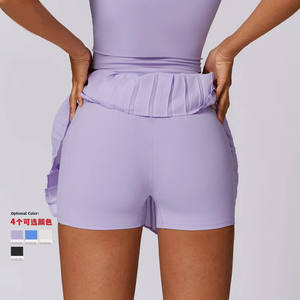 Jupes de tennis mini taille haute personnalisées, respirantes, en spandex/nylon, plissées, motif tendance, lavage coloré, décontractées, de haute qualité - Product Image 3