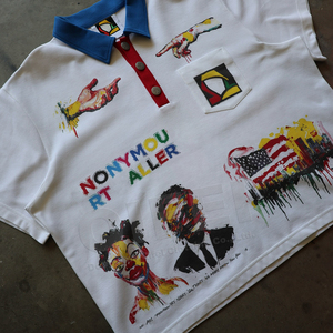 เสื้อบ็อกซี่ปักลายสไตล์วินเทจผ้าถักไซส์ใหญ่พิเศษระบายอากาศได้ดี - Product Image 2