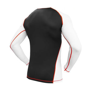 Venta caliente de los hombres personalizados Rash Guard de alta calidad transpirable BJJ entrenamiento MMA Gear - Product Image 5