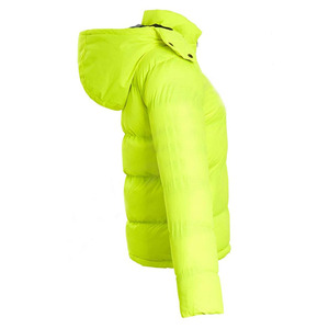 Wholesale Rate Jackets For Cold Winter High Neck Adjustable Deatachable Hood Long Sleeves Front <b>Zip</b> <b>Fastening</b> Breathable Jacket - Product Image 3