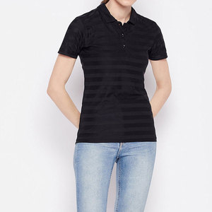 Mejor Venta de logotipo profesional de calidad barata por fabricante nuevo diseño único para las camisas de polo de las mujeres - Product Image 2