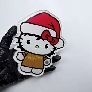 Últimas Novedades: Pinzas Magnéticas Personalizadas de Acrílico Sostenible con Diseño de Hello Kitty para Extensiones de Pestañas y Lifting de Pestañas, con Forma de Mariposa - Product Image 1