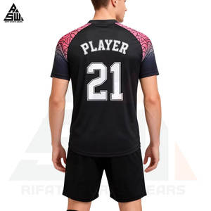 Proveedor de Uniformes de Fútbol Sublimados Unisex, Impresos, Transpirables, Ligeros, de Secado Rápido, Servicio OEM de Verano, Personalizados 100% - Product Image 4