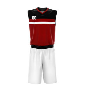 Uniforme de basket-ball pour hommes avec un matériau en maille respirant pour les jeux en salle et en extérieur, les routines d'entraînement et une liberté de mouvement totale - Product Image 2