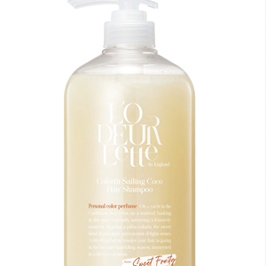 L'ODEURLETTE en ANGLETERRE 1000ml Colorfit Sailing Coco Hair Shampooing Crème Forme Nourrissante Fabriqué en Corée - Product Image 1