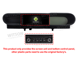 WITSON Écran Android 6.86 pouces style OEM sans lecteur DVD pour Citroën <span class=keywords><strong>C3</strong></span> Picasso <span class=keywords><strong>2005</strong></span>-2017, <span class=keywords><strong>autoradio</strong></span> multimédia GPS CarPlay - Product Image 2