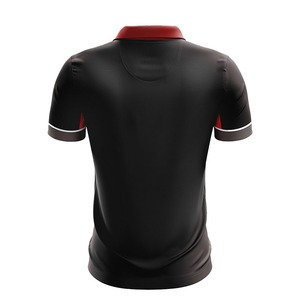 Conjunto de Uniforme de Cricket Sublimado Transpirable 100% Poliéster Negro para Hombre y Mujer, con Logotipo Personalizado y Kit de Cricket, Más Vendido - Product Image 3