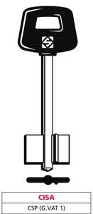 Chiave a Doppia Mappa CSP (G.VAT 1) Cisa - Product Image 1