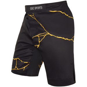 Pantalones cortos MMA personalizados con microtela de alta calidad, impresión por sublimación, su propio diseño, a precio de fábrica - Product Image 3