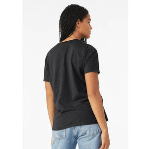 Negro suave Supima algodón camisetas liso Casual cuello redondo suave camiseta - Product Image 3
