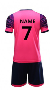 Kit de pantalón y Jersey de fútbol personalizado con nombre y números de equipo Ropa de nuevo estilo con logotipo de impresión digital - Product Image 2