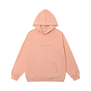 Sweat-shirts unisexes en coton personnalisés avec logo imprimé, décontractés, de luxe, broderie en gros, lourds, unis, pour hommes - Product Image 1