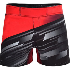 Pantalones cortos de gimnasio MMA personalizados al por mayor para hombres pantalones cortos de lucha MMA impresos por sublimación personalizados - Product Image 5