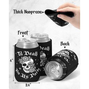Funda Aislante de Neopreno para Bebidas con Logotipo Personalizado, Funda Aislante para Latas de 12 oz - Product Image 5