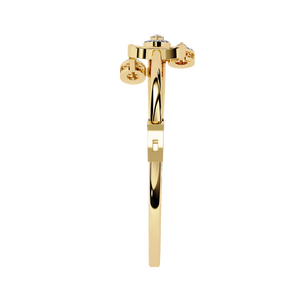 Fabulous 18K <b>Gold</b> Lab Grown Diamond Bracelet & <b>Bangle</b> - Product Image 1
