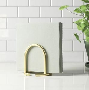 Stainless steel gold napkin holder counter top for <b>wedding</b> home hotel restaurant office Bar table ware <b>tissue</b> box bulk quantity - Product Image 3