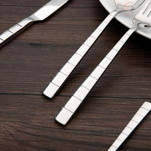 Elegante Juego de Cubiertos de Acero Inoxidable para Cenar y Servir |   Ideal para el Hogar y Hoteles - Product Image 6