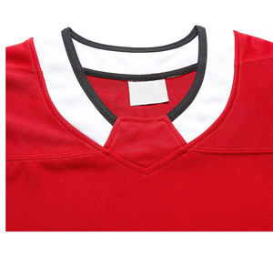 เสื้อเจอร์ซีย์ฮ็อกกี้น้ำแข็งผ้าโพลีเอสเตอร์100% สั่งทำได้ - Product Image 4